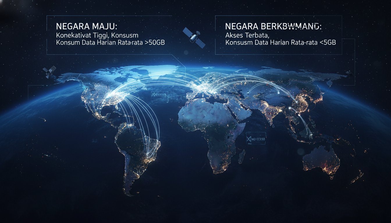 Kesenjangan Digital: Tantangan Akses dan Konsumsi Informasi di Negara Berkembang